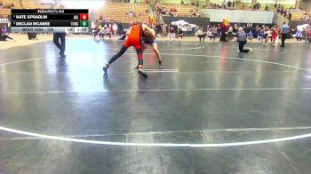 125 lbs Cons. Round 3 - Nate Spradlin, Arlington Wrestling Club vs Declan McAbee, Warren Co Wrestling