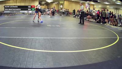 109 lbs Consolation - Olive Lechiara, Temecula Valley HS vs Eva Bhattacharya, Royalty WC