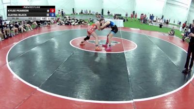 140 lbs Kylee Pearson, Indiana vs Alayna Black, Kansas