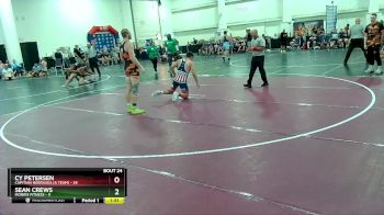 165 lbs Round 6 (8 Team) - Sean Crews, Morris Fitness vs Cy Petersen, Capitian Nebraska (A Team)