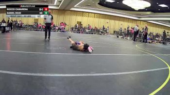 40 lbs Semifinal - Rocco Camarena, So-Cal Hammers vs Daniel Rojo, Los Bandidos