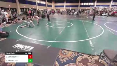 77 lbs Semifinal - Camden Danielson, Texas Elite vs Tristan Ginther, Lemmon/McIntosh Cowboys