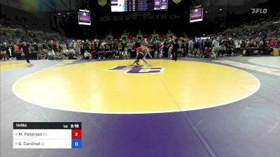 144 lbs Rnd Of 32 - Mason Petersen, NE vs Gus Cardinal, AZ