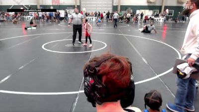 61 lbs Semifinal - Cooper Sadlo, Amherst Wrestling Club vs Parker Cheyney, Ogallala Youth Wrestling