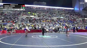 120 lbs Quarterfinal - Qwenell Gabriel, Lakeland vs Timmy Rocha, New Haven