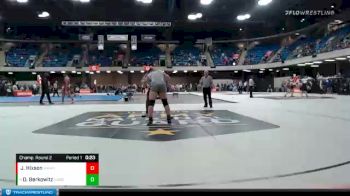 195 lbs Champ. Round 2 - Dylan Berkowitz, Elk Grove Village vs Jeremija Hixson, Warren