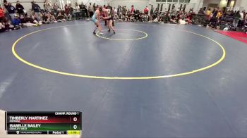 135 lbs Champ. Round 1 - Isabelle Bailey, Greeley West vs Timberly Martinez, Pomona