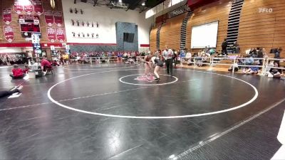 120 lbs Champ. Round 2 - Sophia Pourkaldani, Rawlins vs Vada Schmidt, Lovell