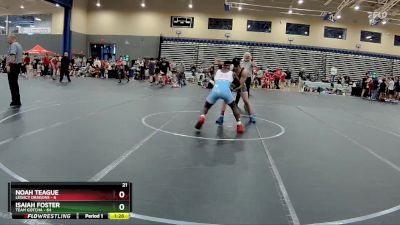 210 lbs Round 2 (4 Team) - Isaiah Foster, Team Gotcha vs Noah Teague, Legacy Dragons