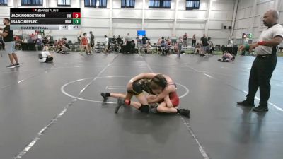 110 lbs Quarterfinal - Isaac Hrelec, Heart Of A Lion vs Jack Nordstrom, Unlisted