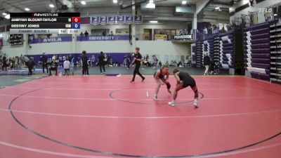 103 lbs Champ. Round 1 - Destiny Jones, University Of Saint Mary vs Jamiyah Blount-Taylor, Indian Hills
