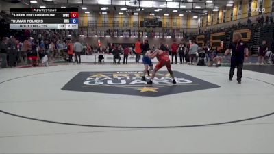 132 lbs Cons. Round 3 - Linden Phetxoumphone, Team Valley Wrestling Club vs Truman Folkers, Sebolt Wrestling Academy