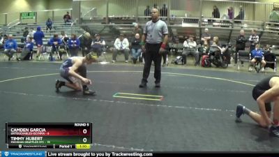 130 lbs Round 5 (6 Team) - Timmy Hubert, Michigan Grappler RTC vs Camden Garcia, Untouchables-Olympia