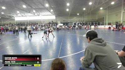 102 lbs Quarterfinal - Mark Tate, Stallions Wrestling Club vs Gator Boyd, East Idaho Elite