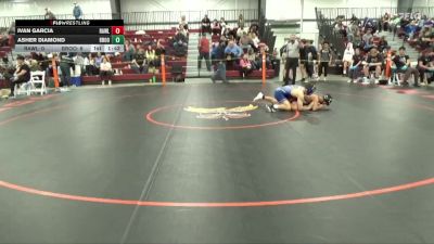 132 lbs Round 3 (16 Team) - Asher Diamond, Broomfield vs Ivan Garcia, Rawlins