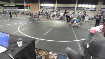 165 lbs Consi Of 16 #1 - Teagan McRae, Mira Costa Wrestling vs Hayden McDonald, Fighting Squirrels WC