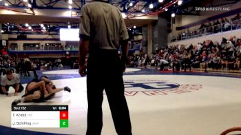 138 lbs Consi Of 8 #1 - Thaddeus Krebs, Central Dauphin East vs Jeremy Schilling, Garden Spot