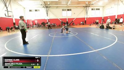 133 lbs Cons. Round 2 - Giancarlo Plaza, Menlo NWCA vs Dominic Clark, Menlo NWCA