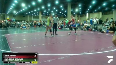 175 lbs Round 2 (4 Team) - Katherine Stewart, BHWC/ Florida Supreme vs Josie Faison, Patriots WC White