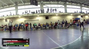 126 lbs Cons. Round 2 - Padraig Oatis, Indiana vs Donnavan Twyman, Indiana