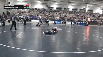 AA 190 lbs Cons. Round 1 - Brayden Holland, Nolensville High School vs Raul Manus, Warren Co. High School