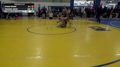 140 lbs Quarterfinal - Ryder Wilber, EP Rattlers vs Emanuel White, Burrell