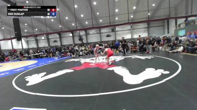 16U Boys FS - 138 lbs Cons. Round 2 - Troy Parton, OR vs Ben Dunlap, AK