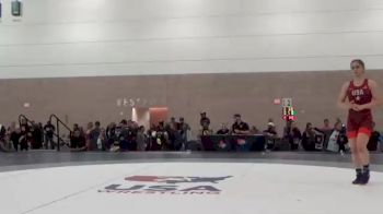 68 kg Rr Rnd 2 - Cheyenne Bowman, Ca vs Amit Elor, Ca