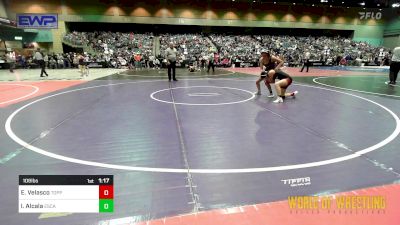 106 lbs Round Of 32 - Eliyana Velasco, Toppenish USA vs Isabella Alcala, Escalon Wrestling