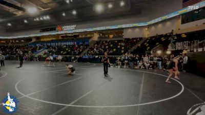 135 lbs Champ. Round 1 - Madisyn Halloran, Clinton vs Brielle Parke, Linn-Mar