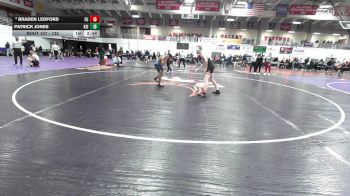 125 lbs Champ. Round 2 - Patrick Jones, Keiser University vs Braden Ledford, Friends University