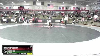 125 lbs Cons. Round 2 - Allen Stokes, Fort Hays State vs Joseph Bruscino, UNC Pembroke