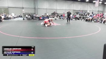 140 lbs Round 2 (8 Team) - Annelise Obermark, Missouri Red vs Brynlee Hartsoch, North Dakota