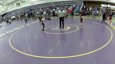 10U Boys - 53 lbs Cons. Round 1 - William Fitzgerald, Illinois vs Jameson Chapman, Gladiator Elite Wrestling Club