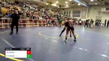 137 lbs Cons. Round 4 - Destiny Huerta, Tustin vs Desiree Vazquez, Covina