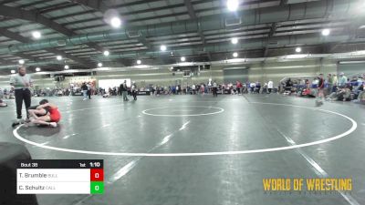 95 lbs Round Of 32 - Tanner Brumble, BullTrained vs Colton Schultz, Callan Wrestling Academy