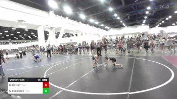 46 lbs Quarterfinal - Kashton Kaylor, Team Aggression vs Khy Escalante, Tucson Pride WC