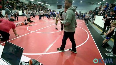 43 lbs Rr Rnd 2 - Roman Hicks, R.A.W. vs Daxton Lewis, Dark Cloud Wrestling Club