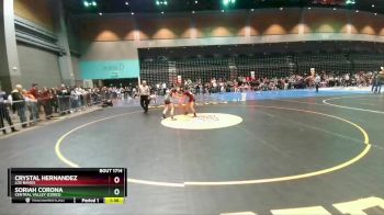 107 lbs Champ. Round 2 - Crystal Hernandez, Los Banos vs Soriah Corona, Central Valley (Ceres)