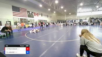 140 lbs Semifinal - Amelia Roennebeck, Syracuse vs Kaylie Julander, Diamondville Wrestling Club