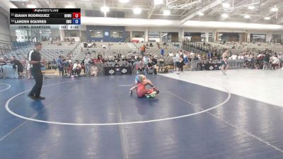 120 lbs Cons. Quarters - Isaiah Rodriguez, Bear Cave Wrestling Club vs Landen Squires, Sunnyvale Wrestling Club
