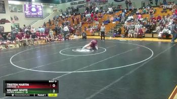 150 lbs Quarters & 1st Wb (16 Team) - William White, Central (Carroll) vs Tristen Martin, Chestatee