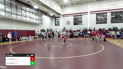 157 lbs Round Of 32 - Luke Francis, Clearwater Central Catholic vs Jack Turner, Chattanooga Christian School