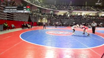 126-4A Cons. Round 3 - LANDON BARRETT, Madison County vs Noah Van Name, Walnut Grove