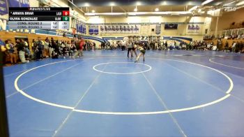 130 lbs Cons. Round 3 - Ariaya Brar, Las Lomas vs Olivia Gonzalez, Alameda