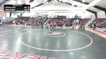 285 lbs Semifinal - Steven Flagg, Huntingdon vs Philip Saenz, University Of The Ozarks