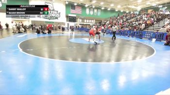 157 lbs Champ. Round 2 - Danny Malloy, Great Oak vs Elijah Brown, Patriot