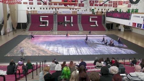 Mansfield HS (MA) "Mansfield MA" at 2025 WGI Guard Salem Regional
