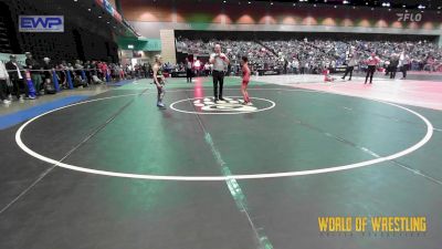 64 lbs Consi Of 16 #1 - Christian Reyes, Victory Wrestling Club,wa vs Garrett Raley, Florida Scorpions