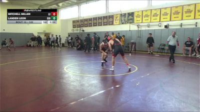 149 lbs Champ. Round 1 - Mitchell Miller, Lassen College vs Landen Leon, College Of The Redwoods